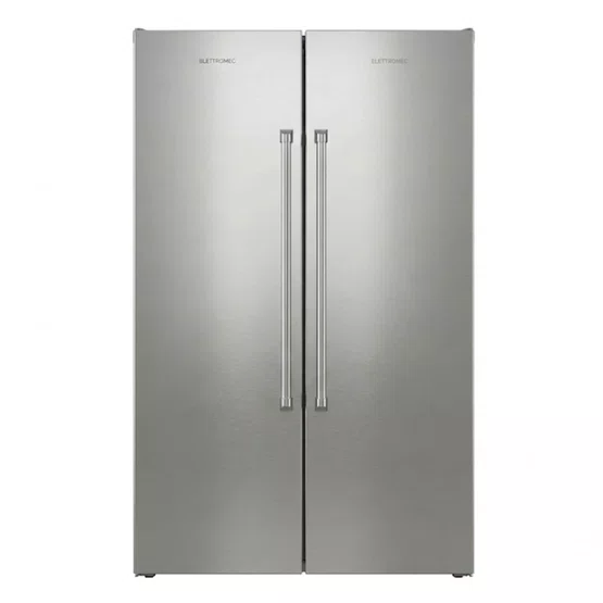 Combo Inox Duo Elettromec Refrigerador de Piso + Freezer 559L 220V