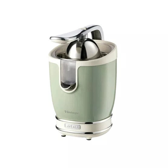 Combo Premium Ariete Vintage Verde Torradeira + Chaleira Inox e Espremedor