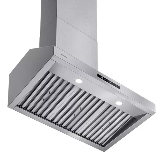 Combo Premium Elettromec: Coifa de Parede Motor Duplo + Churrasqueira de Embutir a Gás + Cooktop Dominó Pedras Vulcânicas 220V
