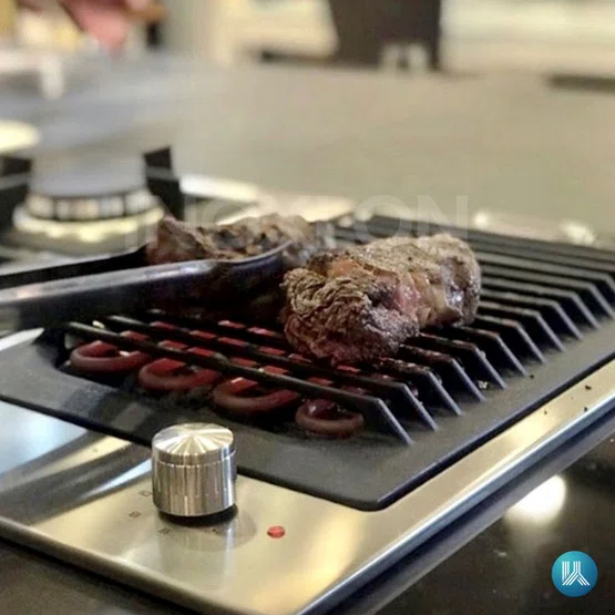 Combo Elettromec Dominó Elettromec Dominó Churrasqueira Barbecue + Dual Flame e Quadratto 2 Queimadores