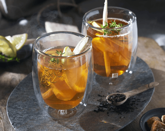 Conjunto de Copos Para Cappucino Zwilling Sorrento em Vidro Com Parede Dupla - 200ml