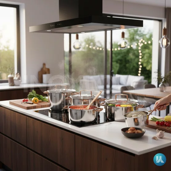 Conjunto de Panelas ZWILLING Bellasera em Inox Premium 5 peças com Alças Ouro Rosé