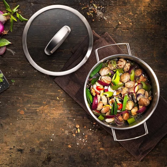 Conjunto de Panelas Zwilling Vitality 5 pçs em Aço Inox