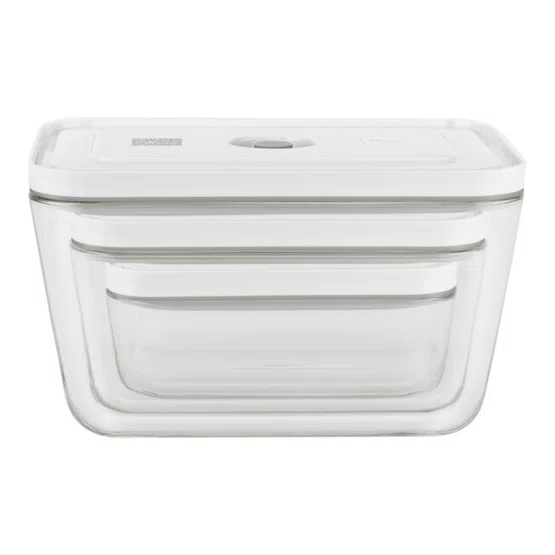 Conjunto de potes Zwilling em Borossilicato Retangular 3 Peças
