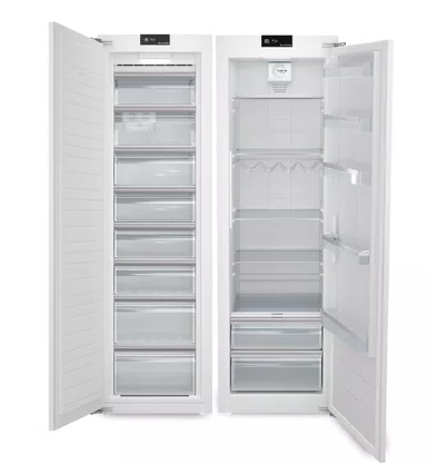Conjunto de Refrigerador e Freezer de Embutir e Revestir Elettromec 524L 220V