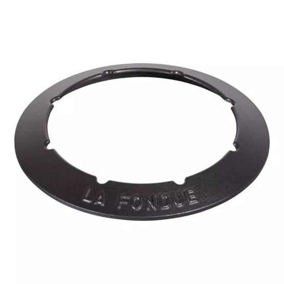 Conjunto Fondue Staub Ferro Fundido Preto 18cm