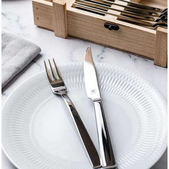 Conjunto ZWILLING Specials Garfo E Facas para Carnes em Aço Inoxidável 12 pcs