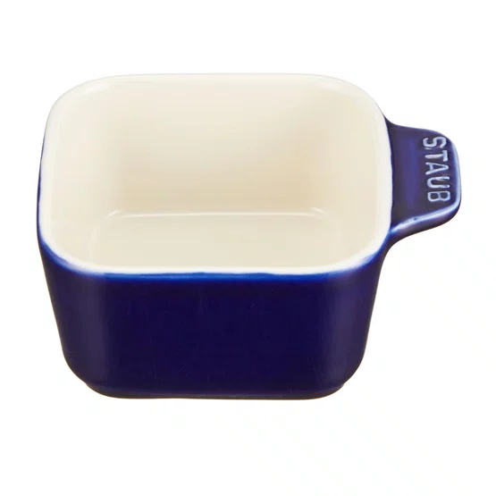 Conjunto para Aperitivos em Cerâmica Staub  5pcs, 19x19cm Azul Marinho