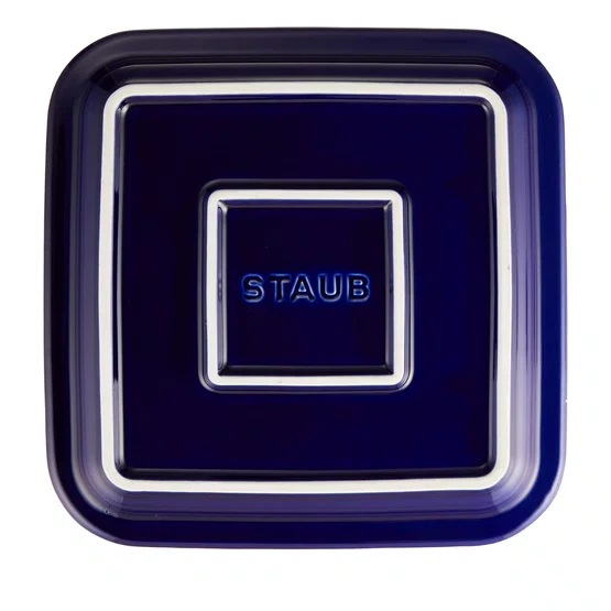 Conjunto para Aperitivos em Cerâmica Staub  5pcs, 19x19cm Azul Marinho