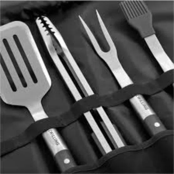 Conjunto Utensílios Churrasco ZWILLING BBQ+ Inox 5 Peças 1026269