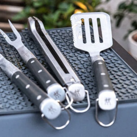 Conjunto Utensílios Churrasco ZWILLING BBQ+ Inox 5 Peças 1026269