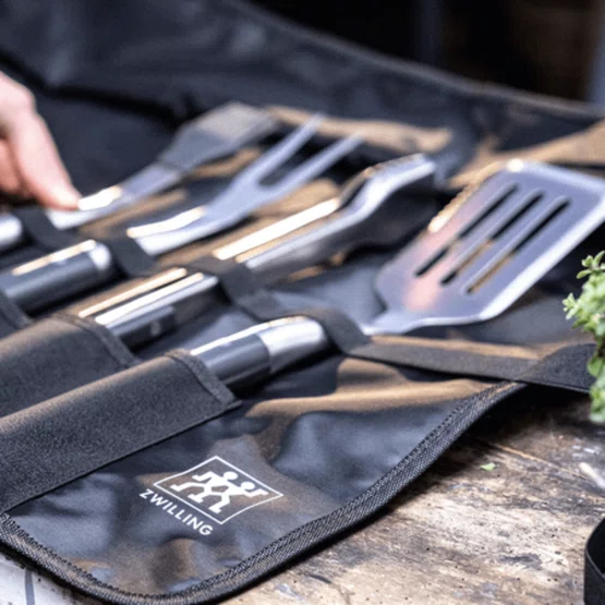 Conjunto Utensílios Churrasco ZWILLING BBQ+ Inox 5 Peças 1026269