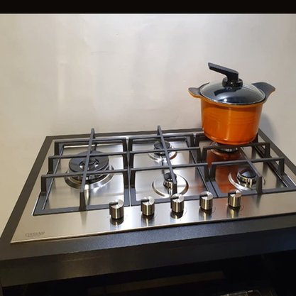 Cooktop a Gás Crissair Signature CCP 750 em Inox 5 Bocas 75cm Bivolt