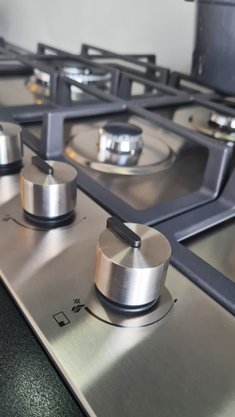 Cooktop a Gás Crissair Signature CCP 900 em Inox 5 Bocas 90cm Bivolt