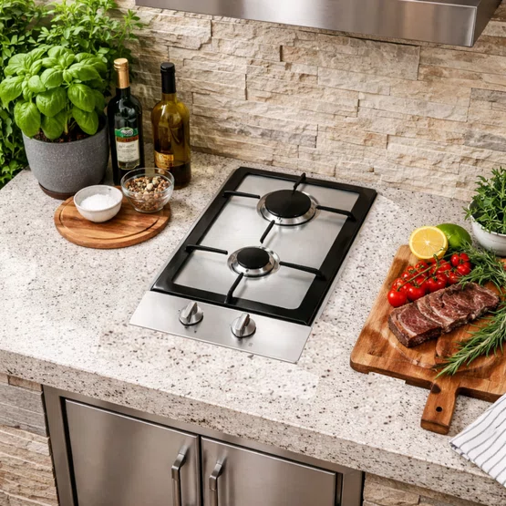 Cooktop a Gás Cuisinart Prime Cooking Dominó 2 Queimadores 30CM 220V