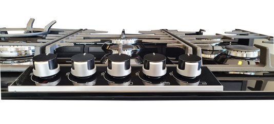 Cooktop a Gás DeBacco Montreal Vidro Preto 90cm 220V