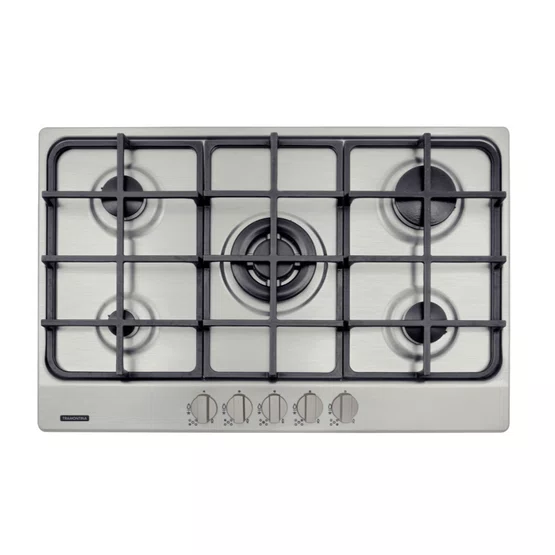 Cooktop a Gás New Penta Tramontina 5Q Superautomático Inox 75cm Bivolt - 94716/114