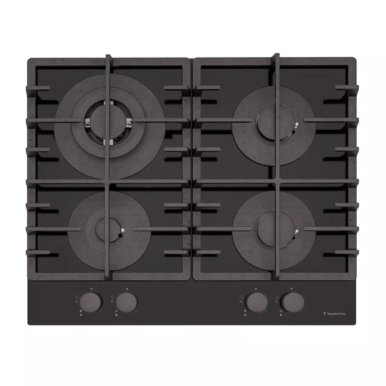 Cooktop à Gás Square 4GG HE Tramontina 4Q Superautomático 60cm Bivolt - 94706/404