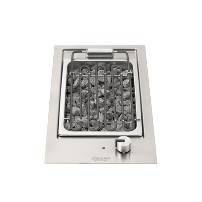 Cooktop Dominó Barbecue Crissair Com Pedras Vulcânicas 220V