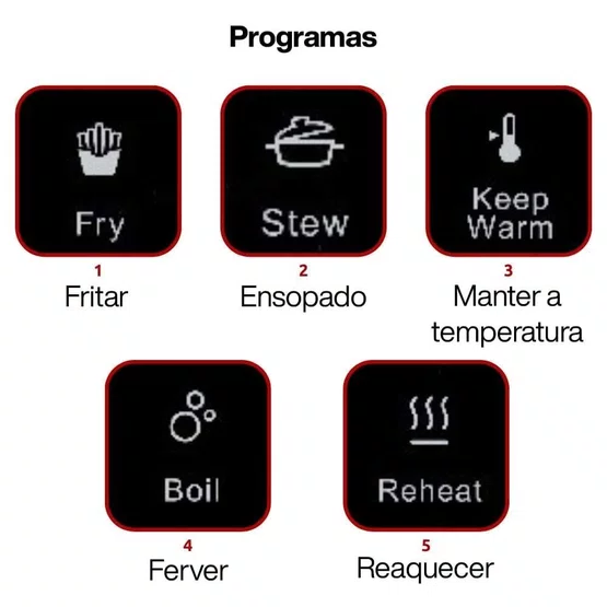 Cooktop de Indução 1997 Ariete Portátil Vitrocerâmico Touch 1 Queimador Preto