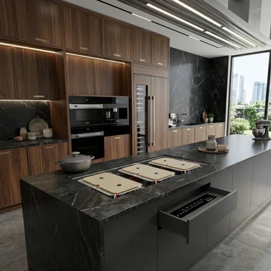 Cooktop Elettromec de Indução Invisível 90cm 220V