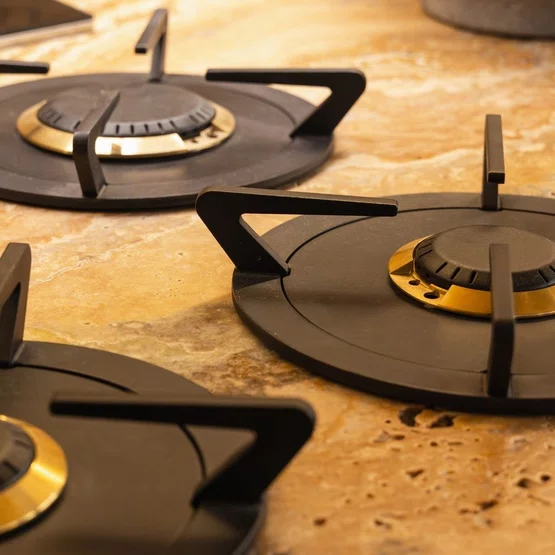 Cooktop de Revestir na Bancada Elettromec 5 Queimadores à Gás 90 cm 220 V