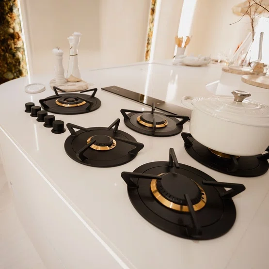 Cooktop de Revestir na Bancada Elettromec 5 Queimadores à Gás 90 cm 220 V