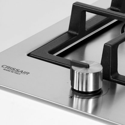 Cooktop Dominó Crissair Signature  CCP 301 à Gás 1 Boca 30cm Inox Bivolt