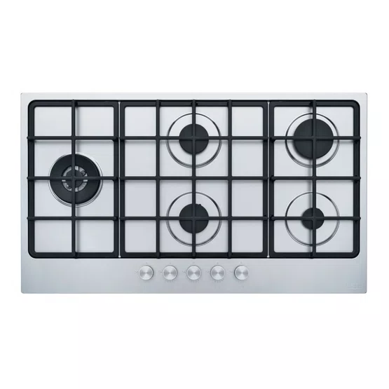 Cooktop à Gás Inox FHSM 905 Franke 5 Queimadores Dupla Chama Lateral 90cm 220V