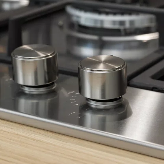 Cooktop à Gás Inox FHSM 905 Franke 5 Queimadores Dupla Chama Lateral 90cm 220V