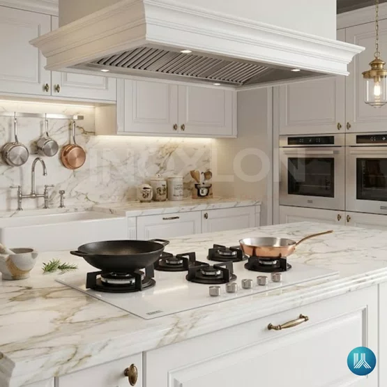 Cooktop Franke de Vidro Pure White à Gás 75cm Bivolt