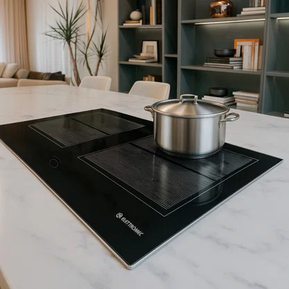 Cooktop de Indução Elettromec 4 Semi Flex Zone 60cm 220v