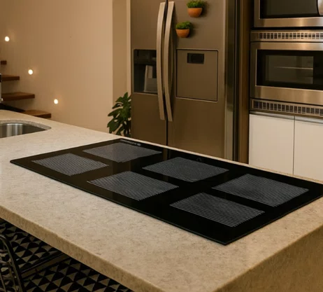 Cooktop de Indução Elettromec Com 6 Zonas de Aquecimento 90cm 220v