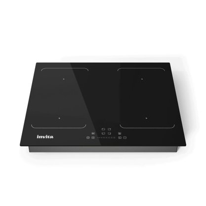 Cooktop de Indução Invita Vidro Preto 4 Zonas Função Booster 60cm 220V