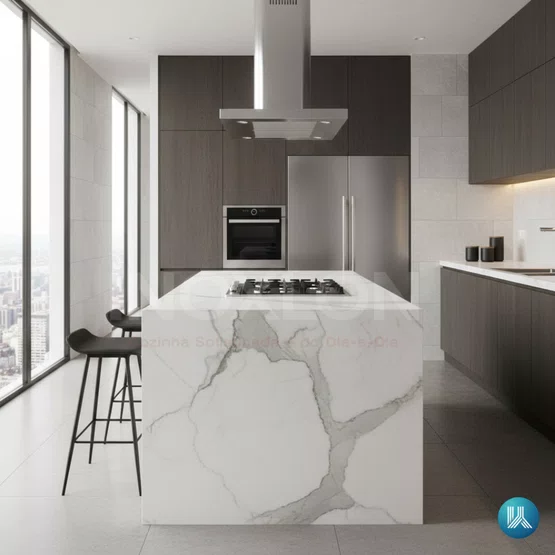 Cooktop Invita à Gás em Inox Dual Flame 5 Queimadores Bivolt 90cm