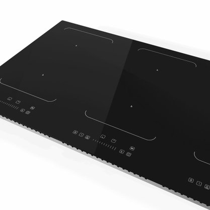 Cooktop Invita de Indução Vidro Preto 6 Zonas Função Booster 90cm 220V