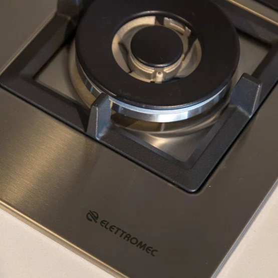 Cooktop Quadratto Semifilo Elettromec 6 Queimadores a Gás 90 cm Bivolt