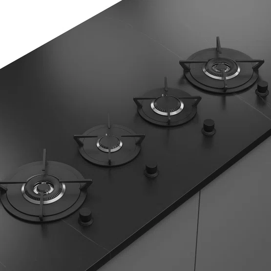 Cooktop de Revestir na Bancada Elettromec 4 Queimadores à Gás 120 cm