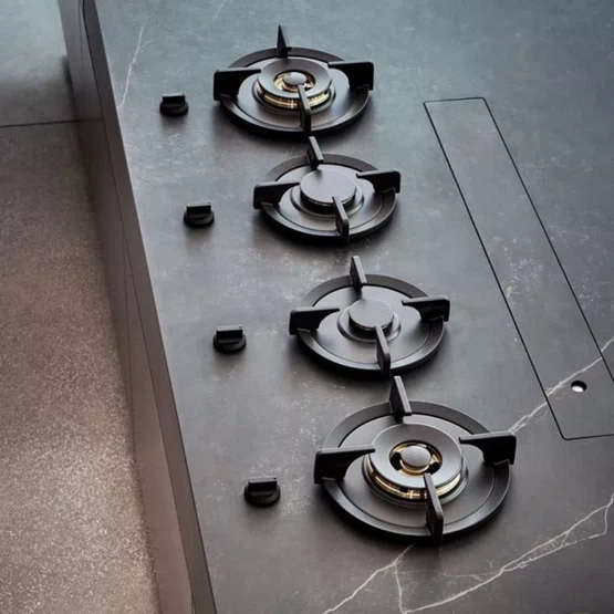 Cooktop de Revestir na Bancada Elettromec 4 Queimadores à Gás 120 cm