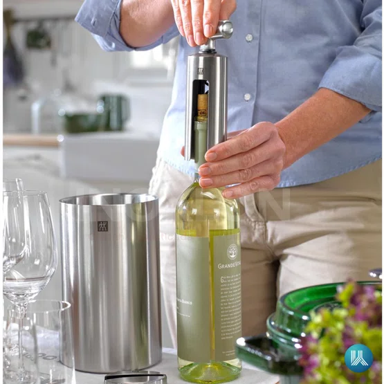 Cooler Zwilling Sommelier para Vinho em Aço Inoxidável