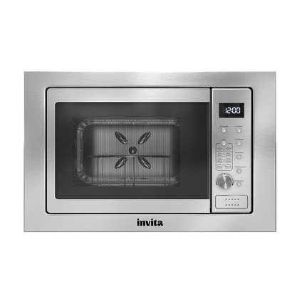 Cozinha Invita - Refrigerador + Cooktop + Coifa de Ilha + Forno + Micro-ondas 220V