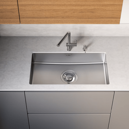 Cuba de Embutir em Aço Inox Franke Maris Quiet MQX 110-82 82x42cm com Acessórios