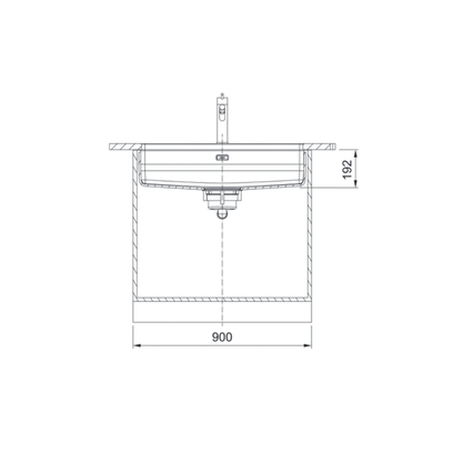 Cuba de Embutir em Aço Inox Franke Maris Quiet MQX 110-82 82x42cm com Acessórios