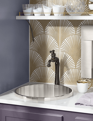 Cuba de Sobrepor Kohler Brinx Redonda em Inox Escovado