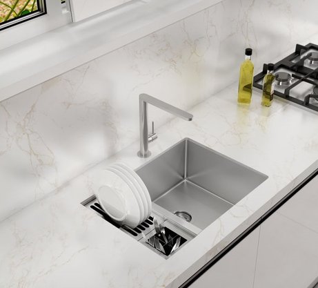 Cuba DeBacco Quadratino 450 com Canal Organizador 70x50,5cm