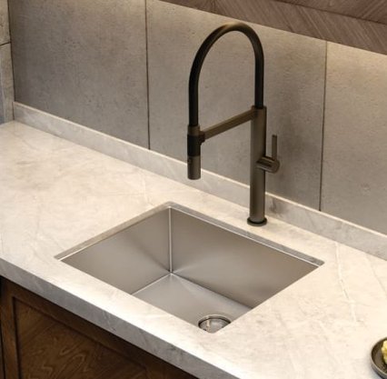Cuba DeBacco Quadratino 500 50x40x20cm Inox Escovado