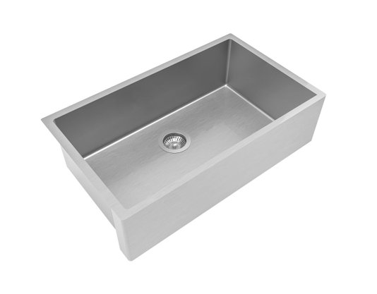 Cuba DeBacco Quadratino Farm Sink Steel Em Aço Inox Escovado de 1.2 mm