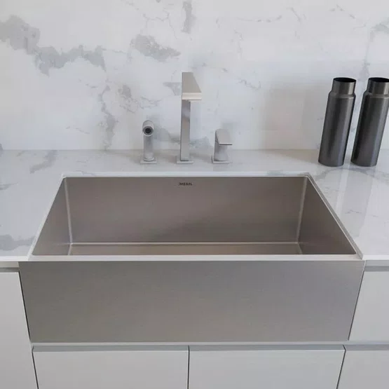 Cuba Mekal FarmHouse Sink FS-70 70x40x23cm Inox Escovado
