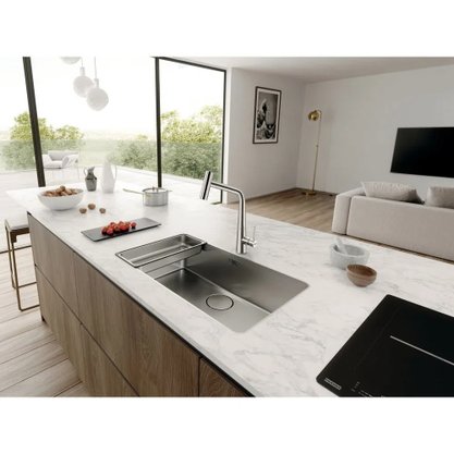Cuba Franke Mythos Bowl MYX 210-70 com Acessórios Instalação Flushmont