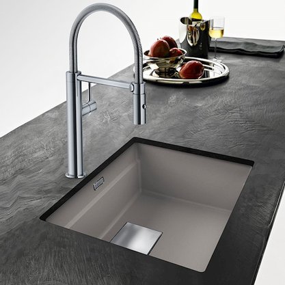 Cuba Franke Kubus Fraganite KNG 110-52 Stone Grey Com Acessórios